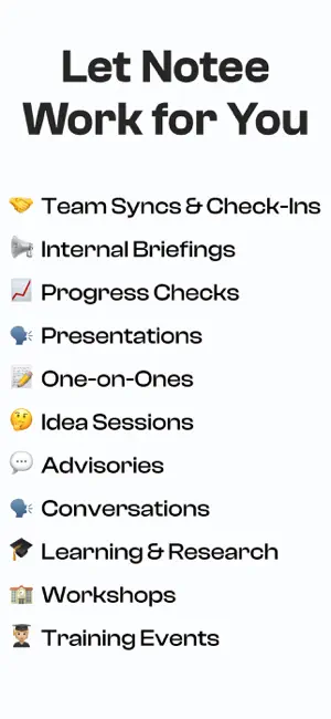 Notee: AI Note Taker screenshot 4