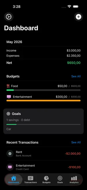 Spendly: Track Your Expenses screenshot 1
