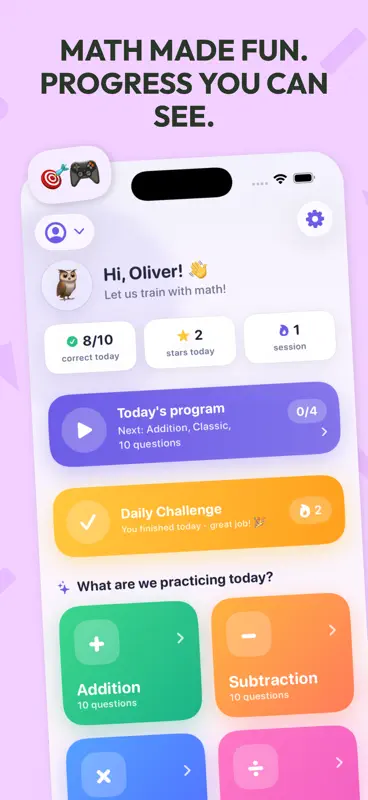 Learn Math: Online School screenshot 1 of 8