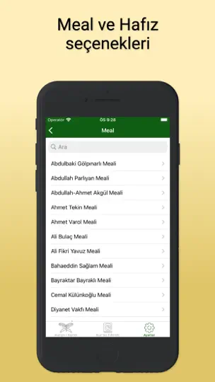 Kuran-ı Kerim - Sesli Sureler iPhone Ekran Görüntüsü 5