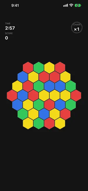 Cyclex: Hex Slide Puzzle screenshot 1