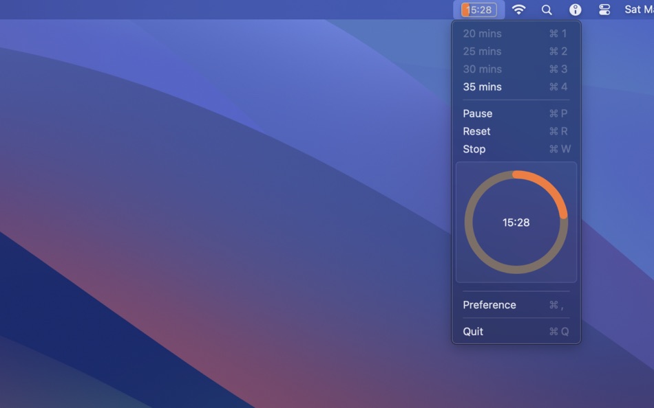 #2. Qcktimer (macOS) Podle: 岩柯 李
