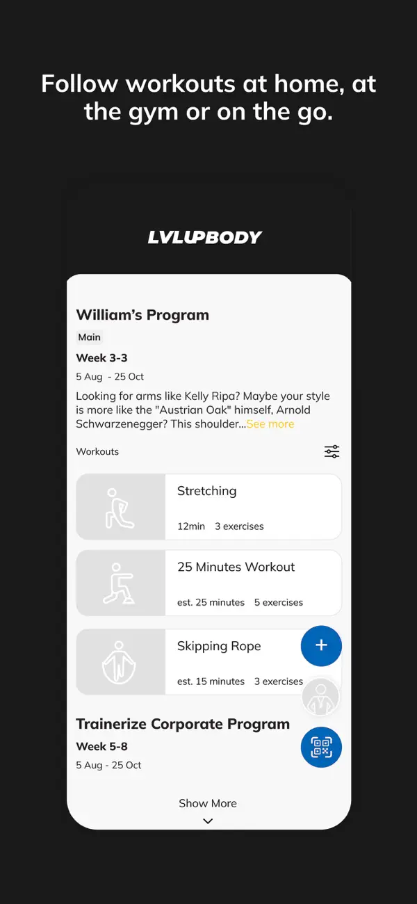 Screenshot #3 pour LVLUPBODY