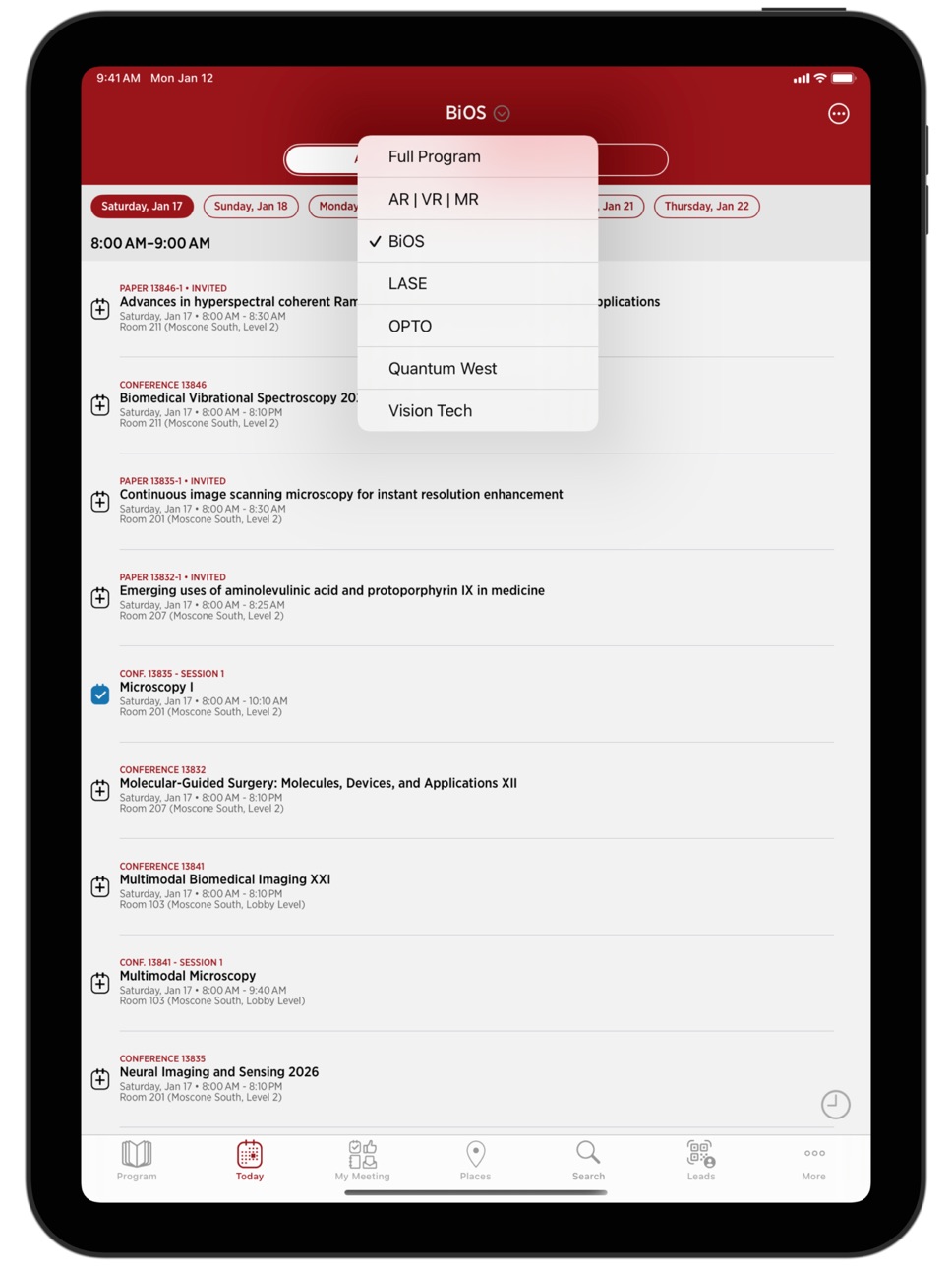 iPad screenshot