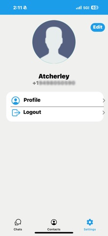 Fonax Messenger (BETA) screenshot