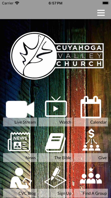 Cuyahoga Valley Church Screenshot