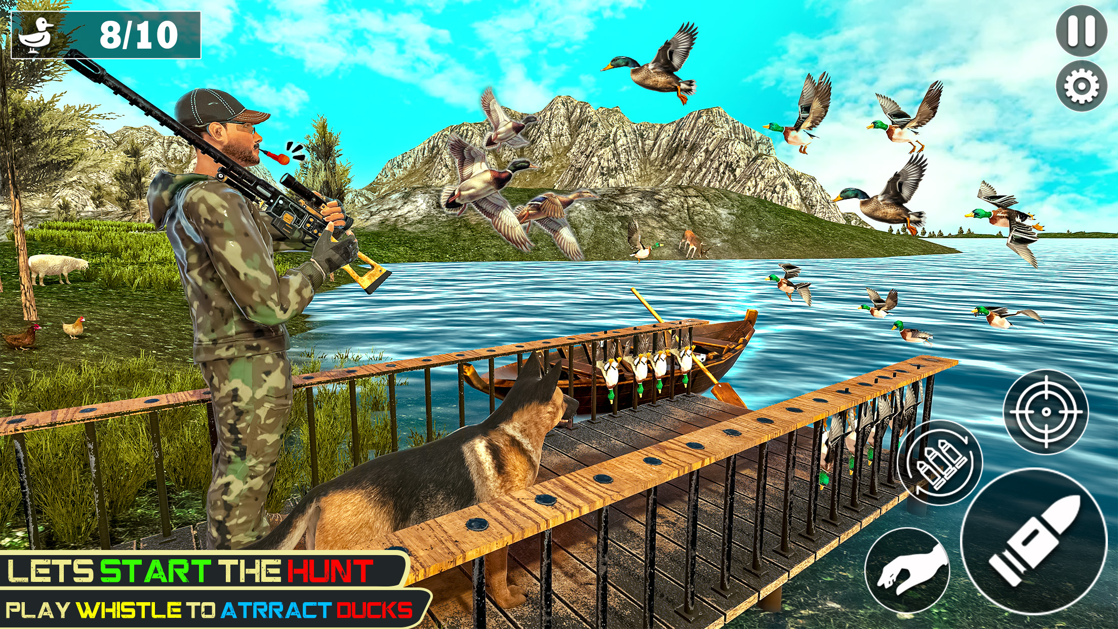 Wild Duck Shotgun Hunting 3D