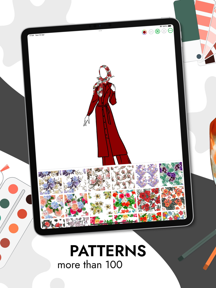 时尚设计服装草图