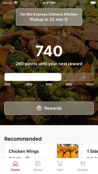 Ho Mei Express Chinese iPhone screenshot 1 - Food & Drink app