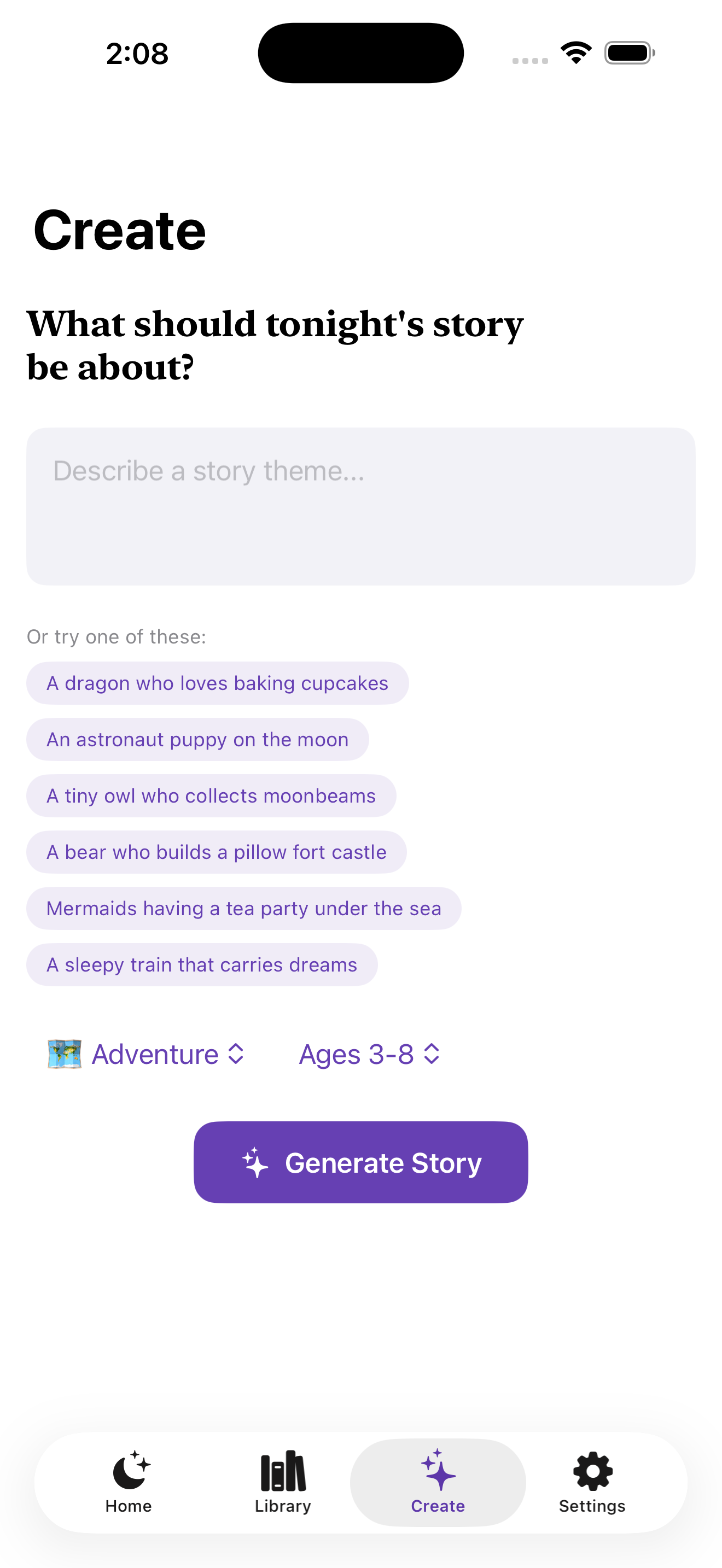 DreamVoice Bedtime Stories