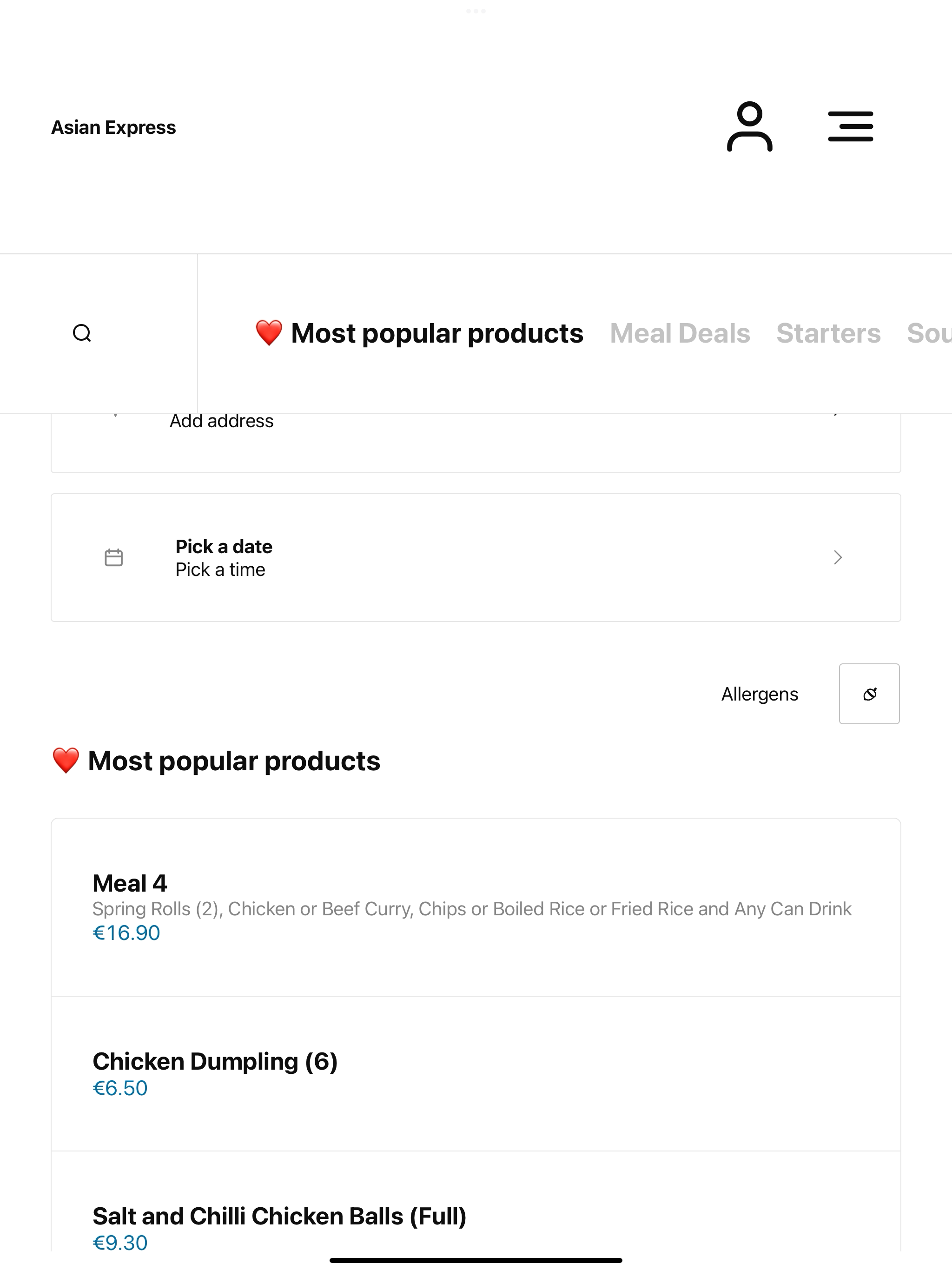 Asian Express Dublin screenshot 7