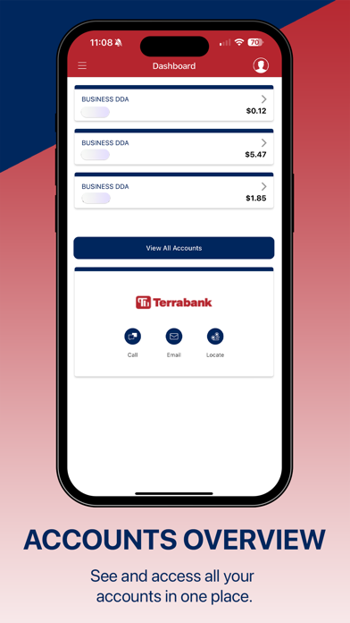 Terrabank Mobile for Business Screenshot