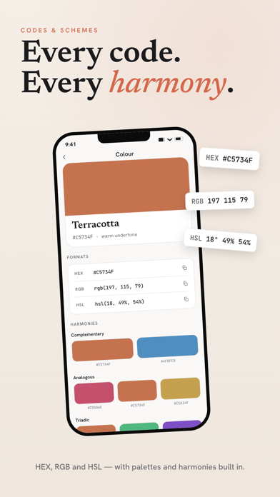 Huely: Paint Color Match iPhone screenshot