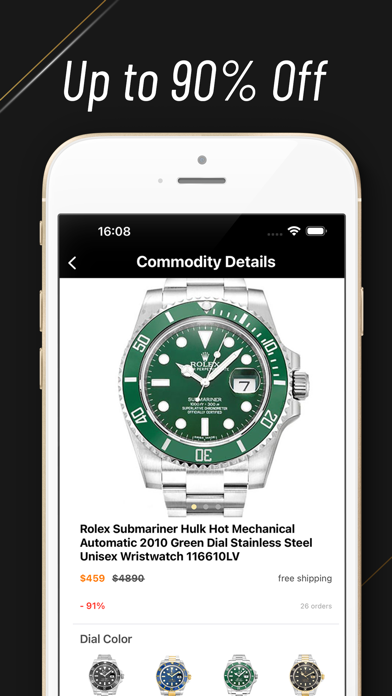 Designer Watches - Buy Luxury Screenshot