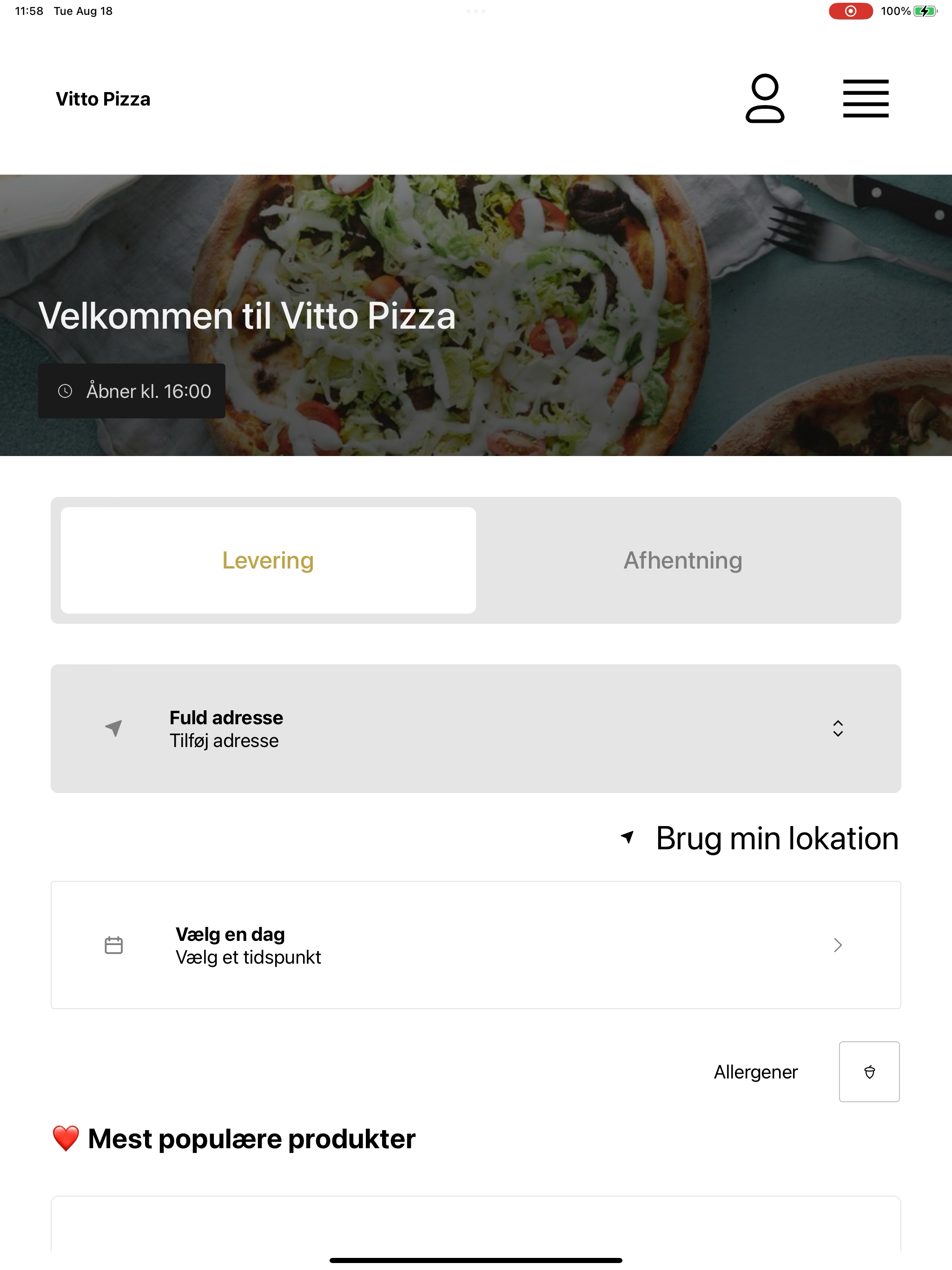 Vitto Pizza screenshot 9