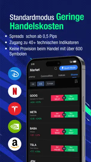 Screenshot von XTrend Lite - Invest Your Way auf dem iPhone 5