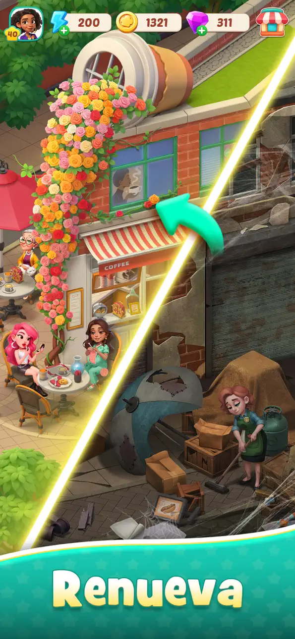 Foodstars: Merge & Cook iOS Mod IPA screenshot 4 - iOS game interface