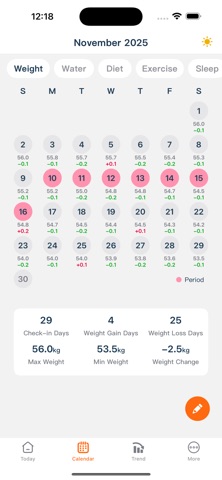 Weight Tracker - Daily Weight Screenshot 2 of 8