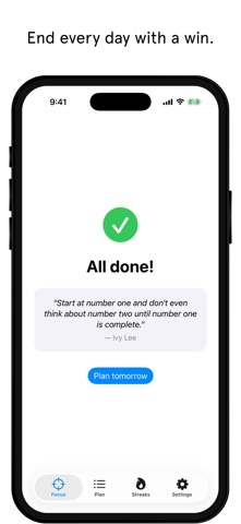 Next Thing: Daily Focus Screenshot 4 of 5