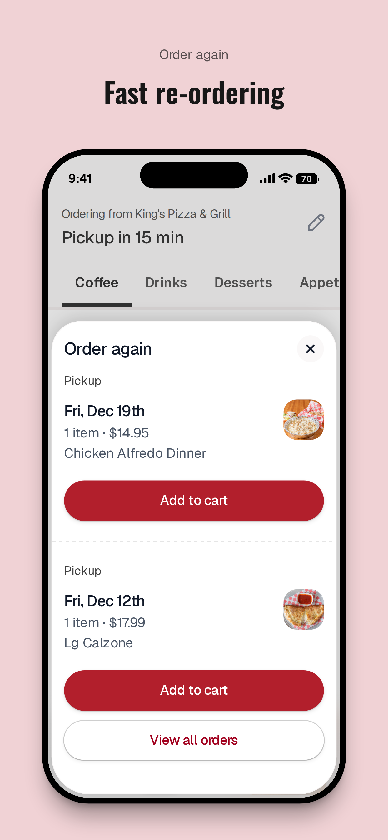 King's Pizza & Grill screenshot 4