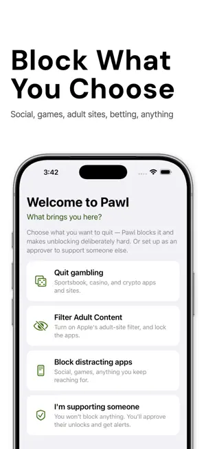 Pawl: App Blocker With a Key screenshot 1