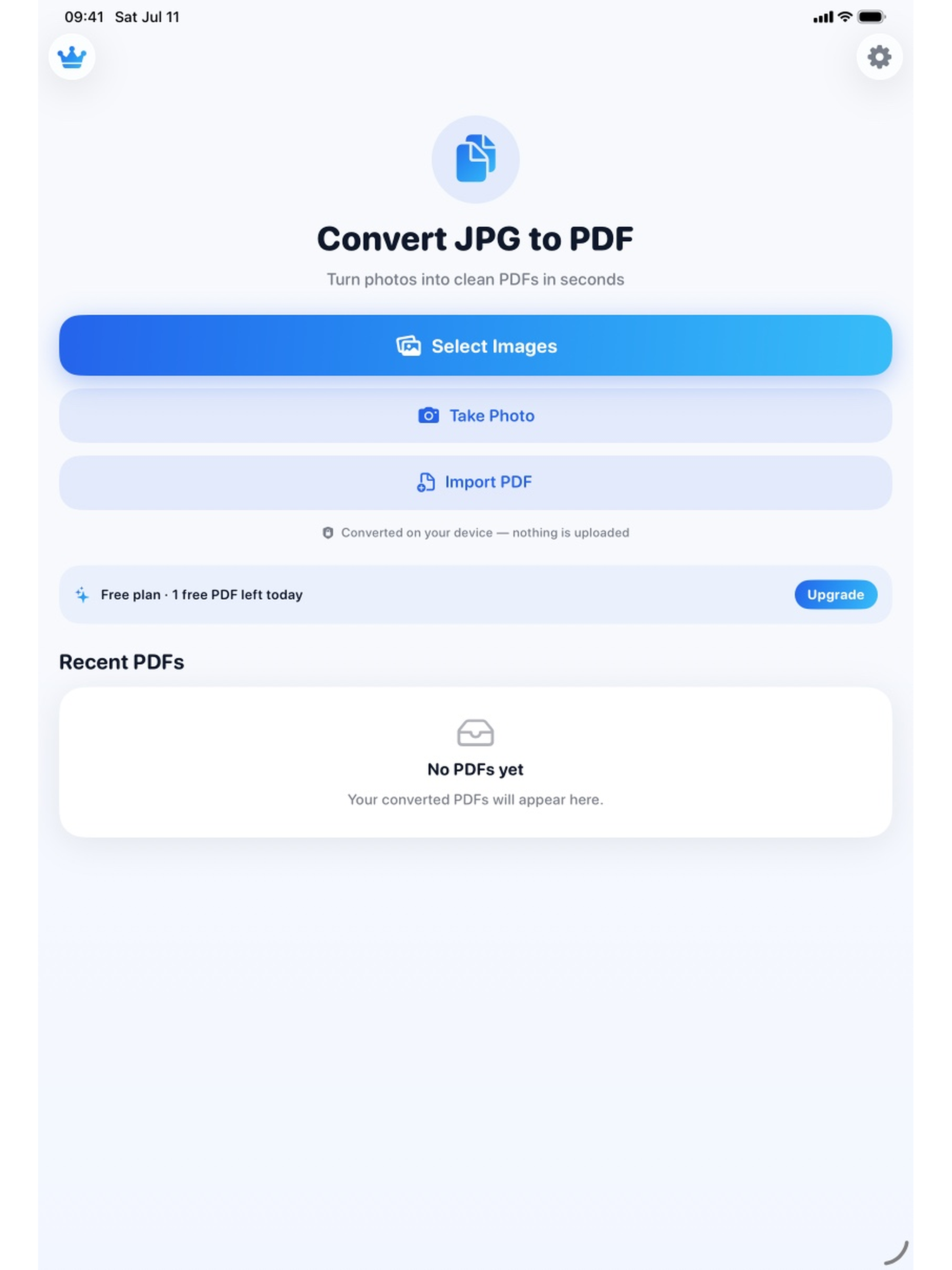 JPG to PDF: Convert Photos screenshot 5