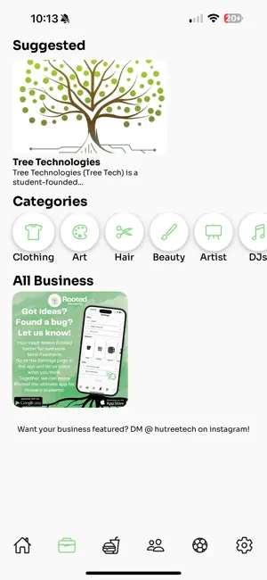 Rooted: University Hub screenshot 3