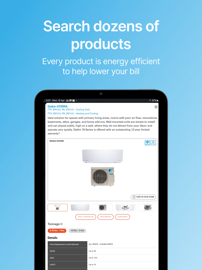 Daikin AR Product Visualizer