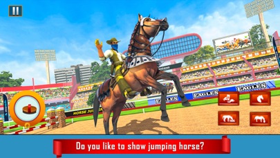 Derby Horse Jumping Games 3d Screenshot