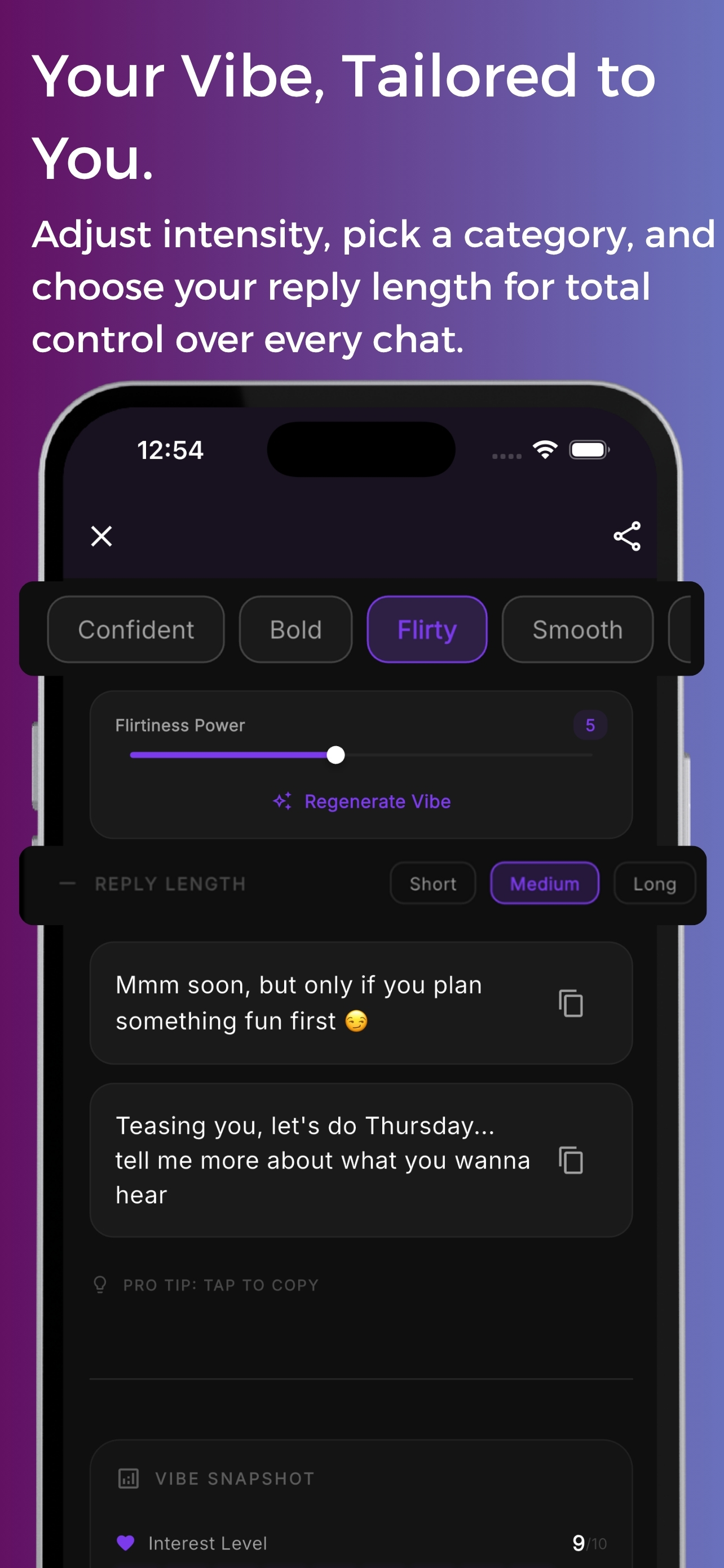 VibeAI: AI Dating Assistant screenshot 4