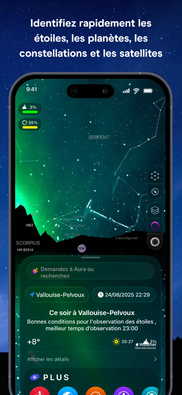 Screenshot #3 pour Night Sky
