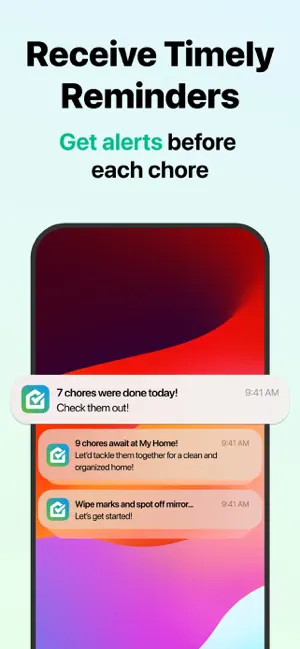 House Chores Cleaning Schedule screenshot 8