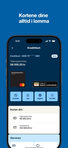 Handelsbanken NO - Mobilbank screenshot