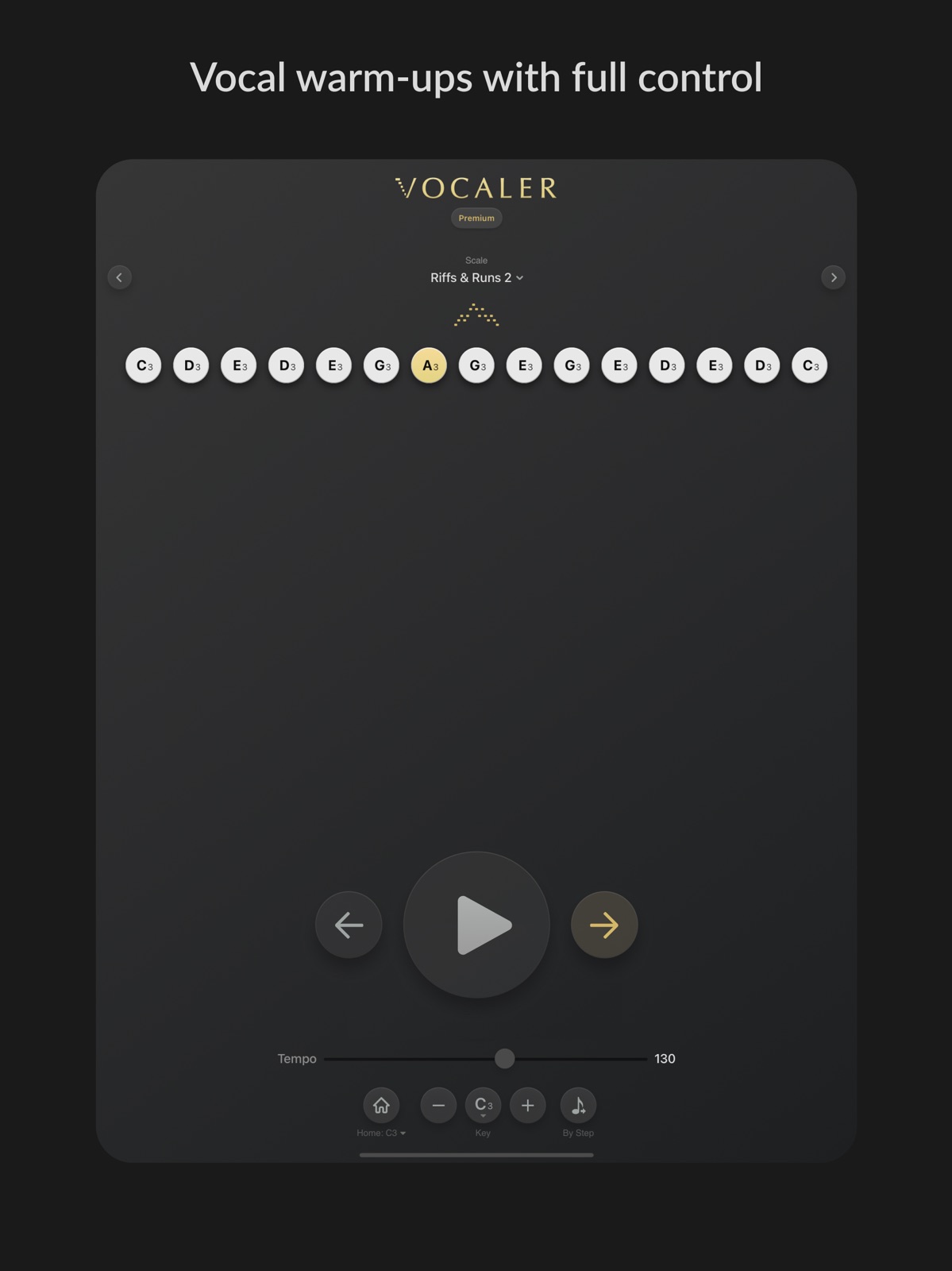 Voice Training & Vocal Warm Up ipad screenshot 1