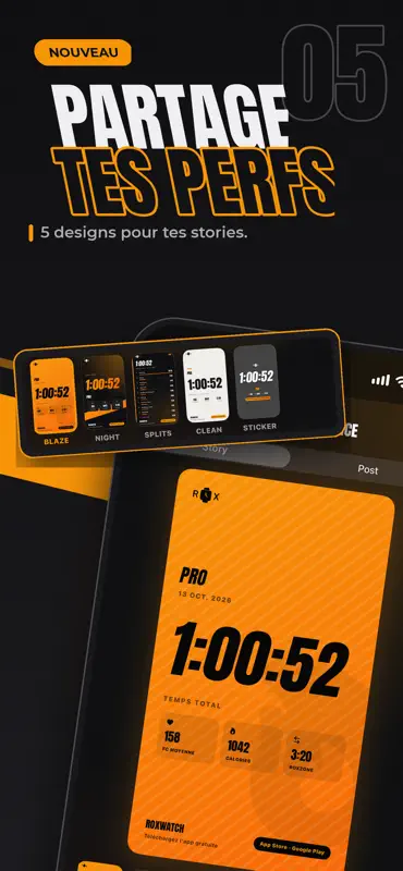 RoxWatch: Chrono de Course screenshot 5 of 7