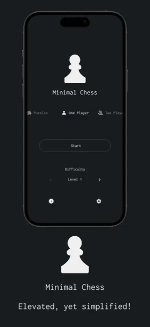 Minimal Chess: Elegant & Clean screenshot 1