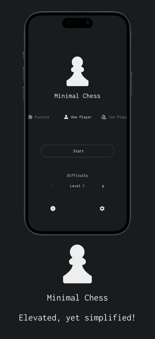 Minimal Chess: Elegant & Clean Screenshot 1 of 5