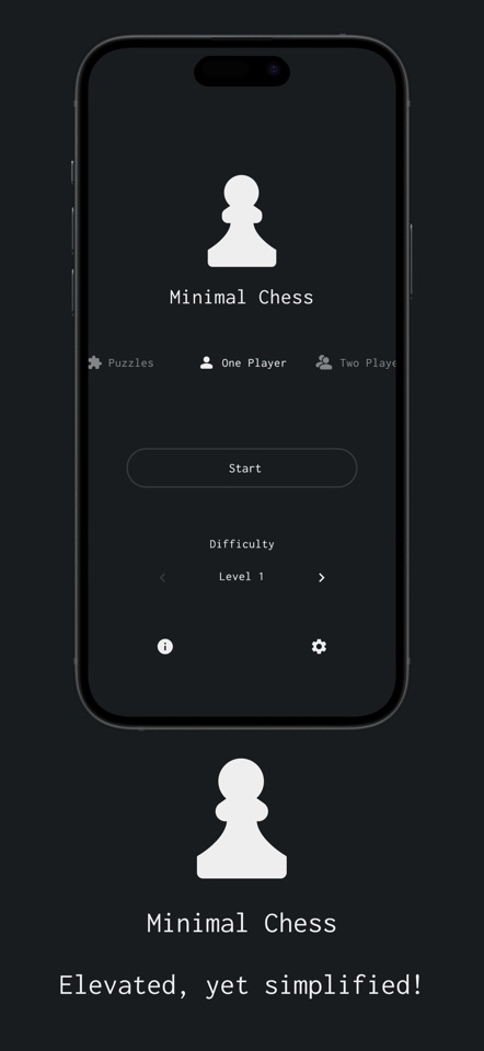 Minimal Chess: Elegant & Clean screenshot 1