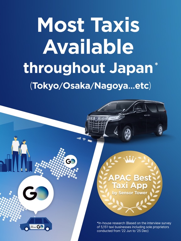 Screenshot #5 pour GO / Taxi app for Japan