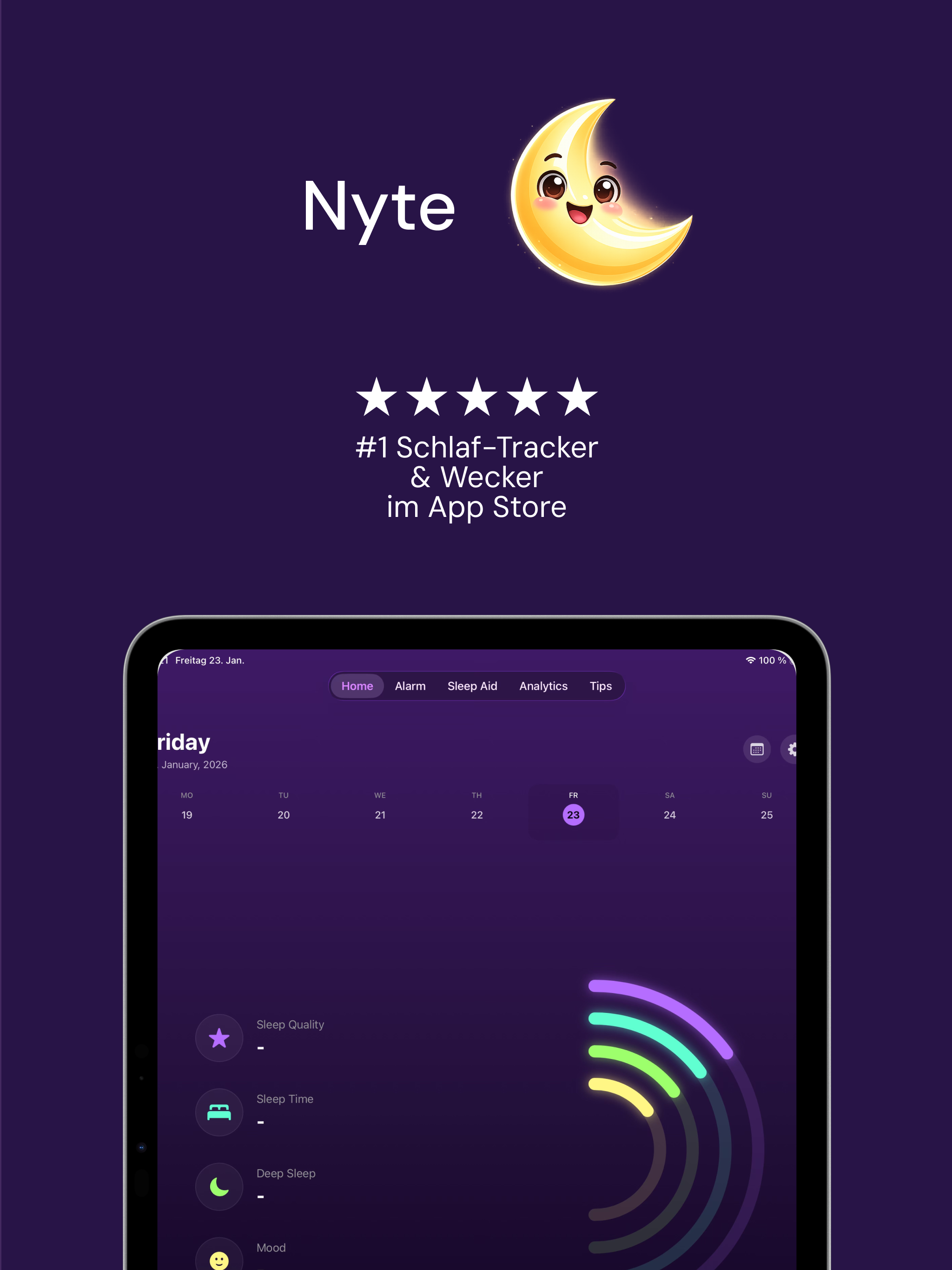 Nyte: Alarm & Sleep Tracker