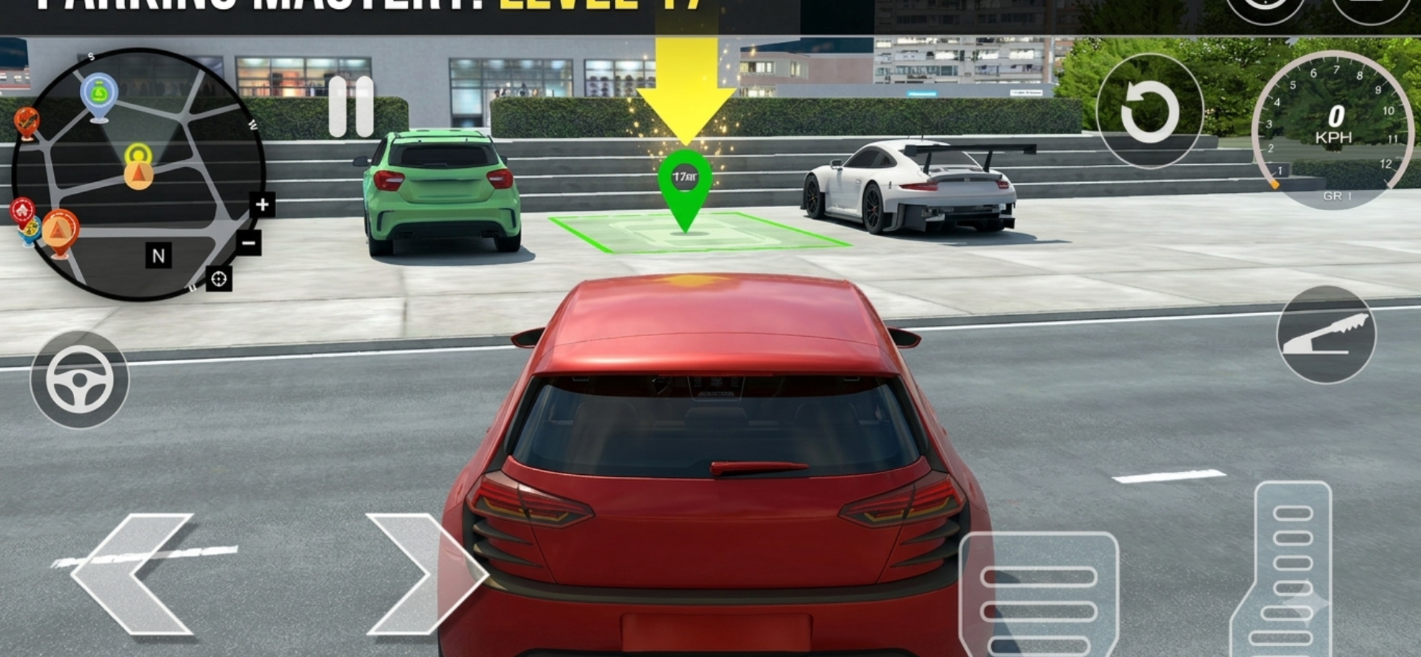 Car Stunts Drag Race and Park screenshot 5