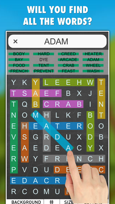 Screenshot #2 pour The Word Search Games