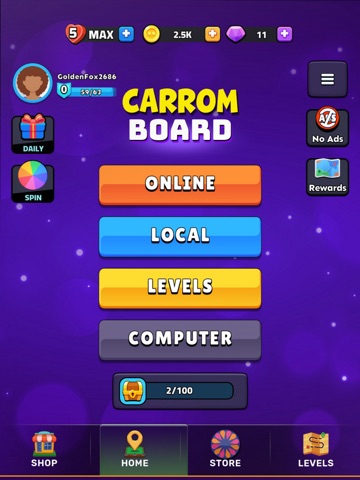 Carrom Board Offline