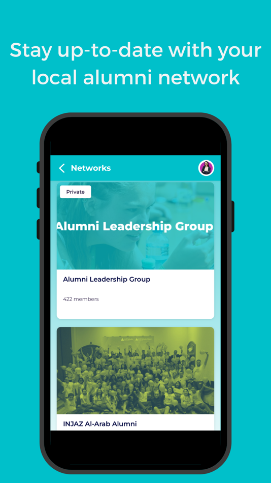 #3. Gather Alumni (iOS) 由: JA Worldwide, INC