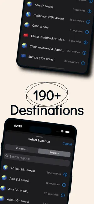 eSIM – Travel Internet App screenshot 2