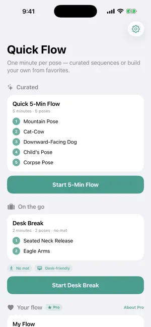 Yoga to Go screenshot 1