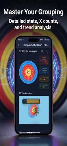 ArcherSense Archery Coach iPhone screenshot