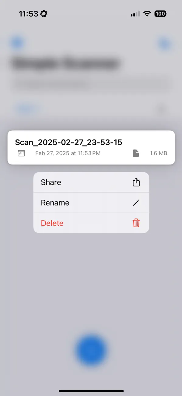 Screenshot #2 pour Simply Scan