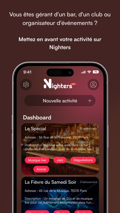 Screenshot #1 pour Nighters PRO