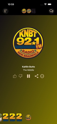 RadioNB iPhone screenshot